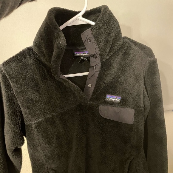 Patagonia Sweaters - PATAGONIA black fleece pullover